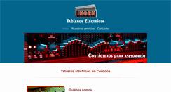 Desktop Screenshot of ingentableros.com