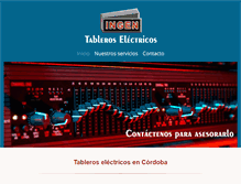 Tablet Screenshot of ingentableros.com